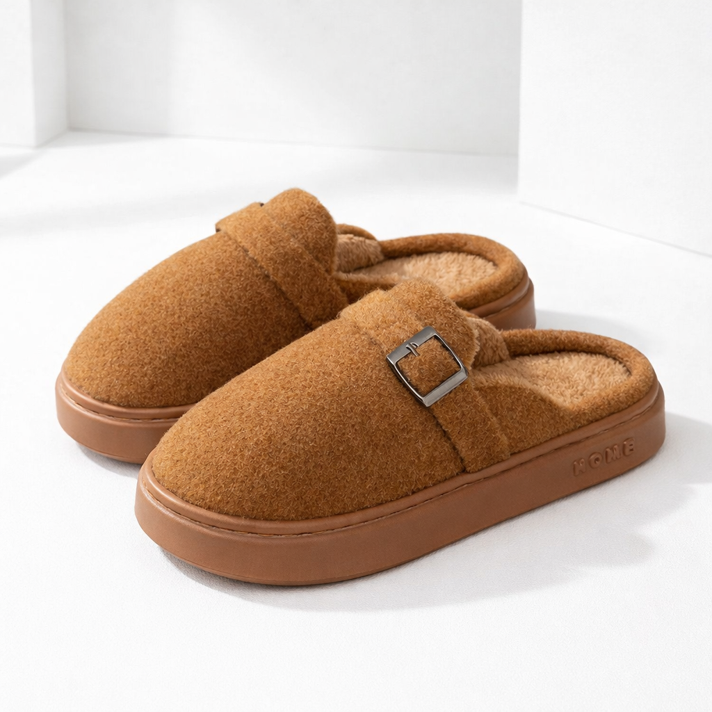 Pantofole mule da donna morbide per comfort quotidiano, ideali per la casa.