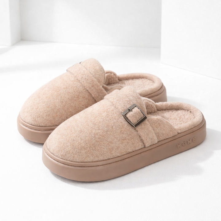 Pantofole comfort da donna per interni, calzature casa ideali per il relax.