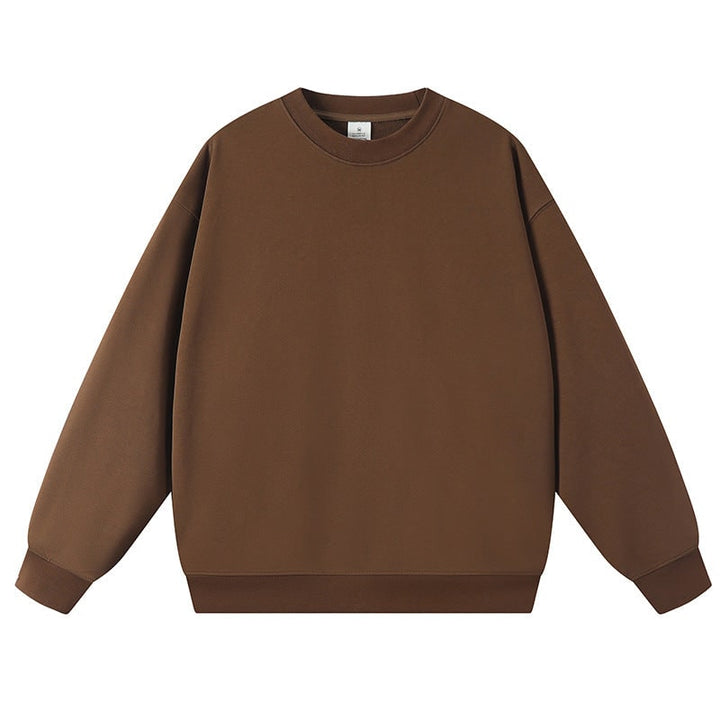 Felpa oversize donna in colore neutro, perfetta per creare outfit versatili e abbinamenti autunnali.