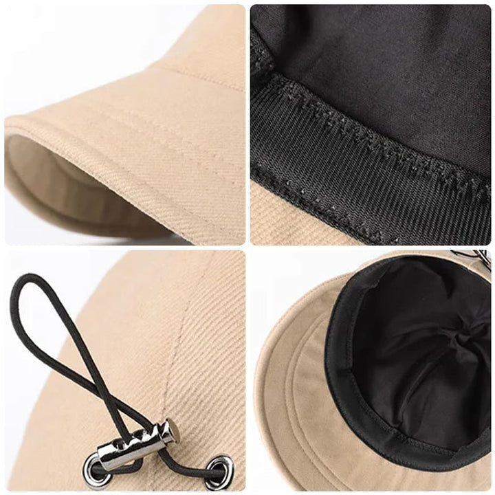 Accessorio estivo: cappello da sole pieghevole donna, tesa larga per massima protezione.