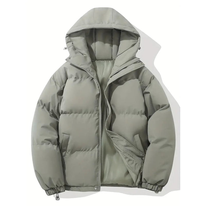 Outwear donna: giacca piumino trapuntata con cappuccio, perfetta per un inverno caldo.