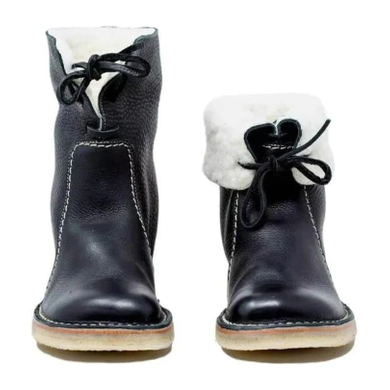 Stivali donna stile western, collo pieghevole per versatilità, comfort e moda; ideali per l'inverno.