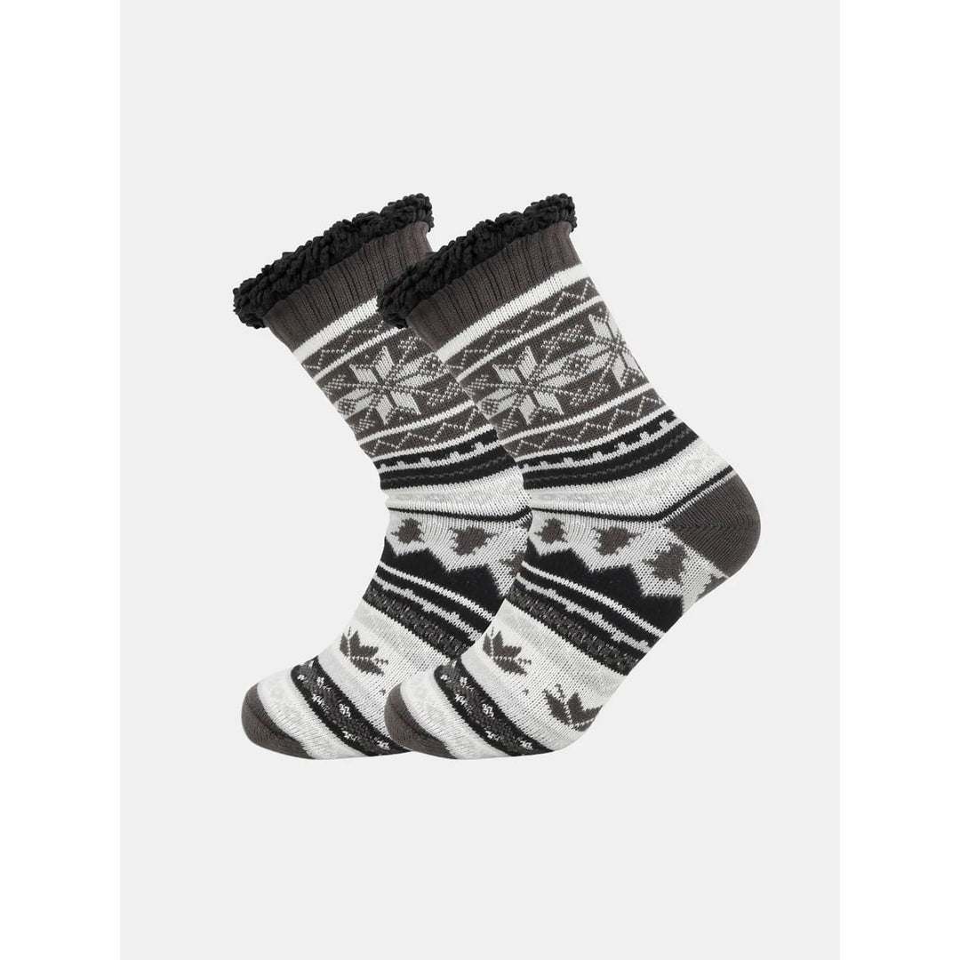Calde calze pantofola donna invernali, antiscivolo e ultra morbide, per un comfort avvolgente in casa.