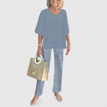 Light Blue Checkered
