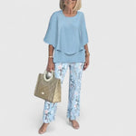 Light Blue Floral