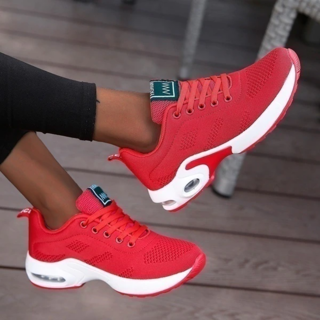 Scarpe donna casual, sneakers comode per passeggio e uso quotidiano, design moderno e traspirante.