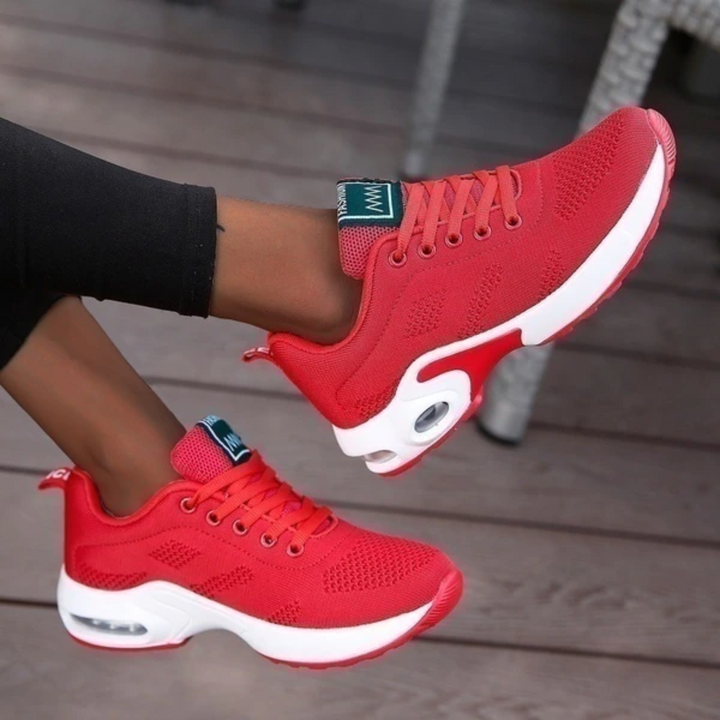 Scarpe donna casual, sneakers comode per passeggio e uso quotidiano, design moderno e traspirante.
