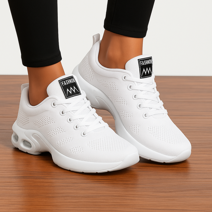 Sneakers donna traspiranti, scarpe da camminata leggere con ammortizzazione per comfort duraturo.