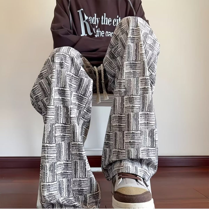 Pantaloni estivi donna larghi e fluidi, con vita elastica e coulisse, perfetti per giornate calde e comfort.