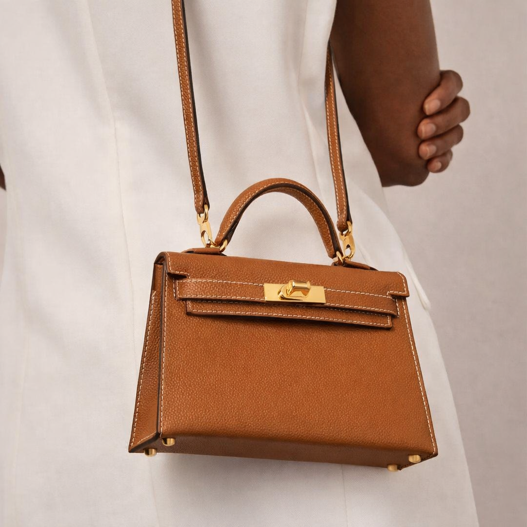 Moda italiana: borsa strutturata Capri Island, un must-have per un look sofisticato.