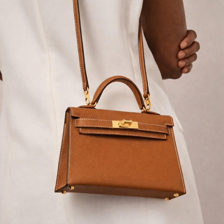 Moda italiana: borsa strutturata Capri Island, un must-have per un look sofisticato.